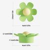 Anti-clogging Sewer Pipe Seal Ring Insect Proof Flower Shaped Flower Sink Overflow Hole Plug Anti-odor