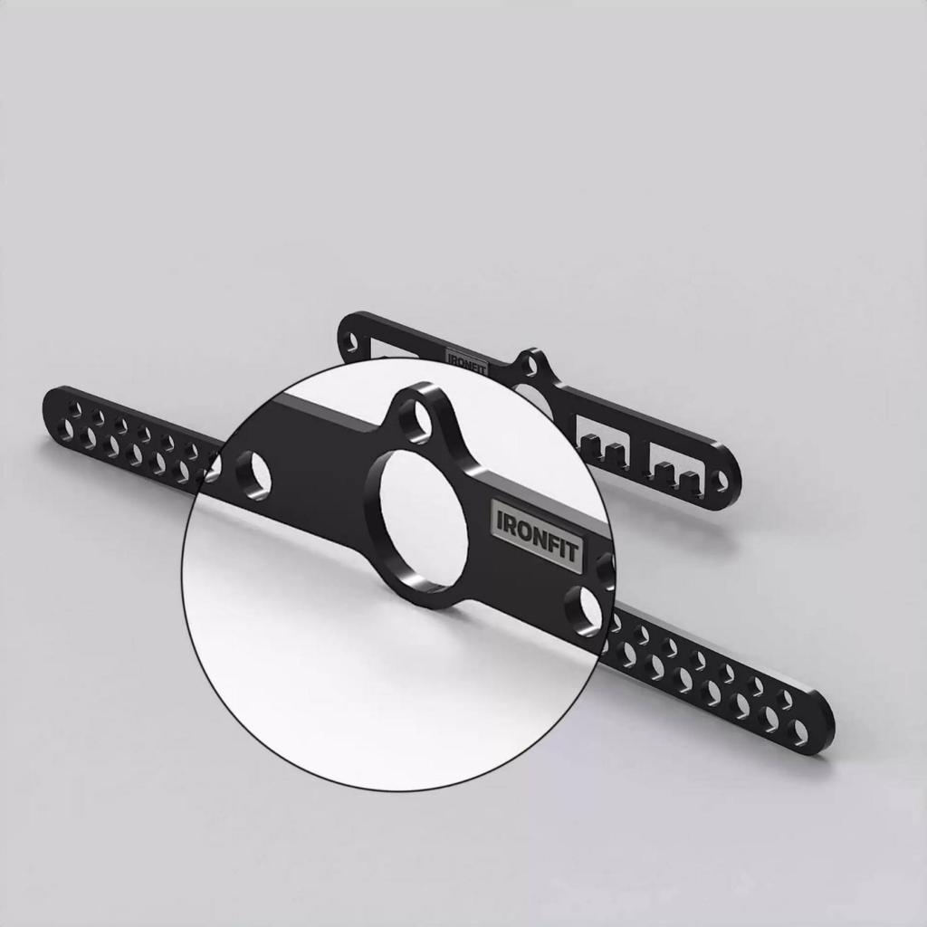 LAT Pull Down Bar with Multiple Holes Multi-Position Grip Pull-down for