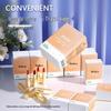 Large Portable Pocket Pack Facial Tissue - 30 Value Packs of Soft Wood Pulp Napkins