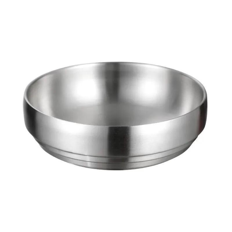 ZISIZ Gold Stainless Steel Large Soup Bowl
