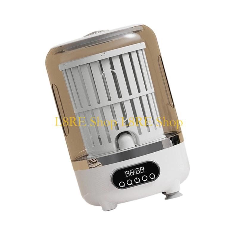 L8RE 3L Portable Mini Washing Machine Cordless Washer Underwear Cleaner for Socks Travel Camping Apartment Use