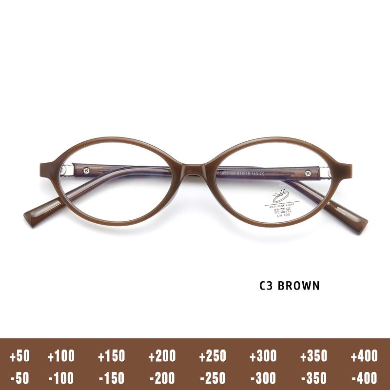 

Оправа для женских очков Оптические линзы Очки по рецепту для окуляров В тренде Антибликовые линзы и синий свет &0