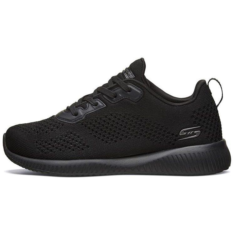 Skechers BOBS SQUAD Abrasion Resistant Abrasion Resistant Low Top Casual Running Shoes Women's Black 32509-BBK