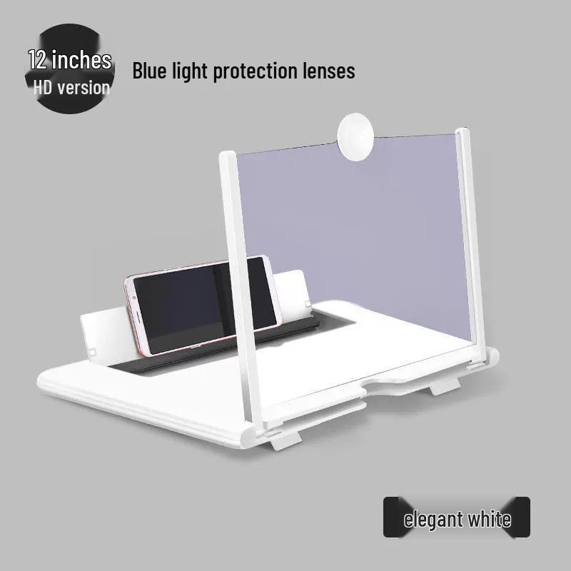 F3 Mobile 3D HD Screen Magnifier & Stretchable Phone Holder (10-12 Inch)