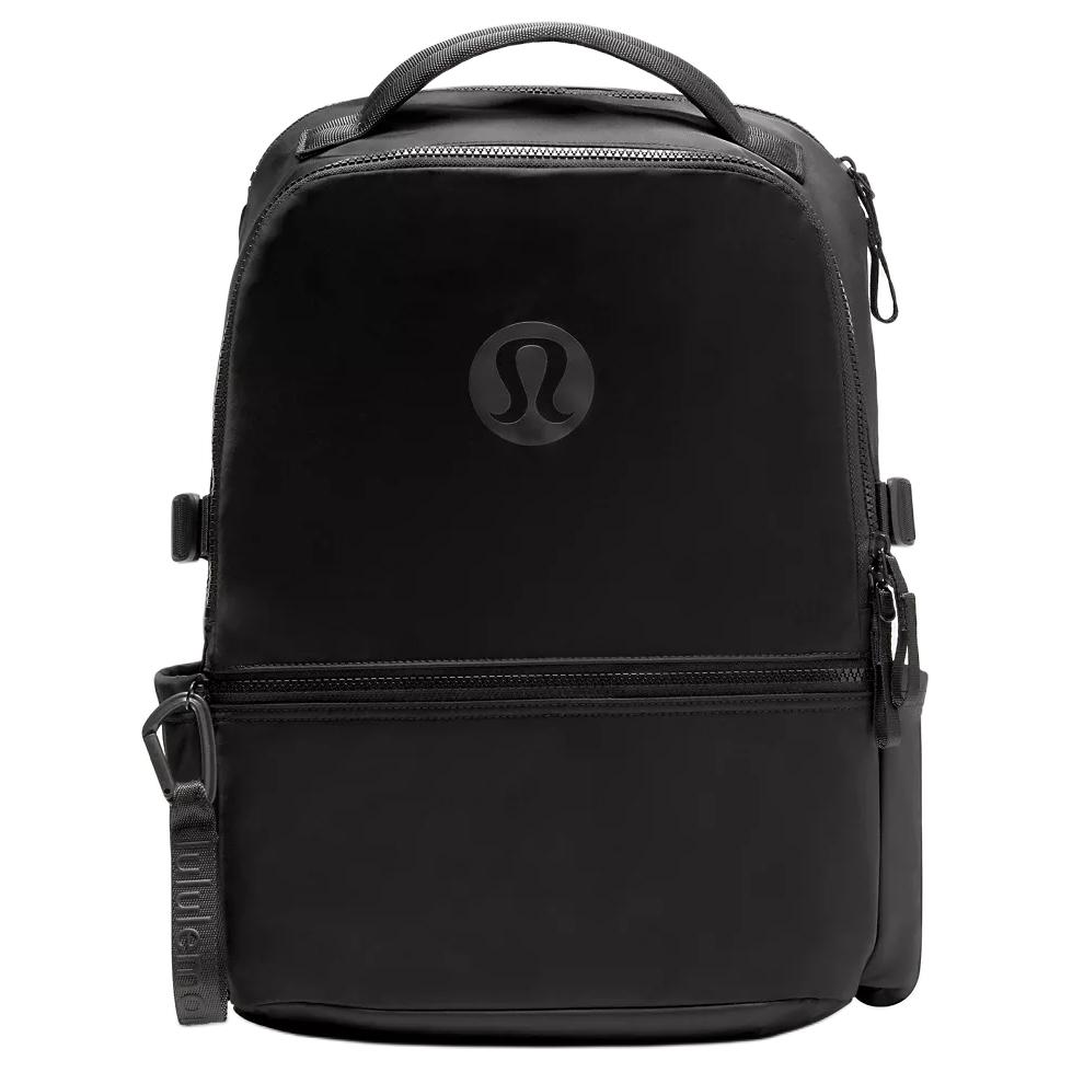 Lululemon New Crew 22L Classic Logo Recycled Nylon Backpack Unisex Backpack Graphite-Grey LU9CLES-043646 Graphite Gray