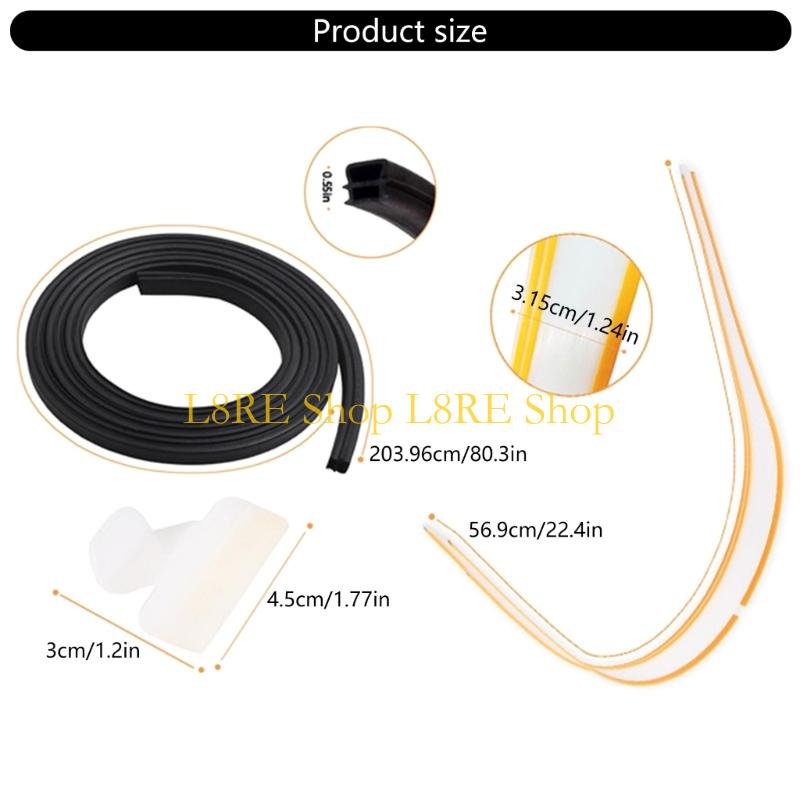 L8RE Dishwasher Bottom Door Seal Combo Kits 154827601 Door Gasket Seal Bottom Gasket