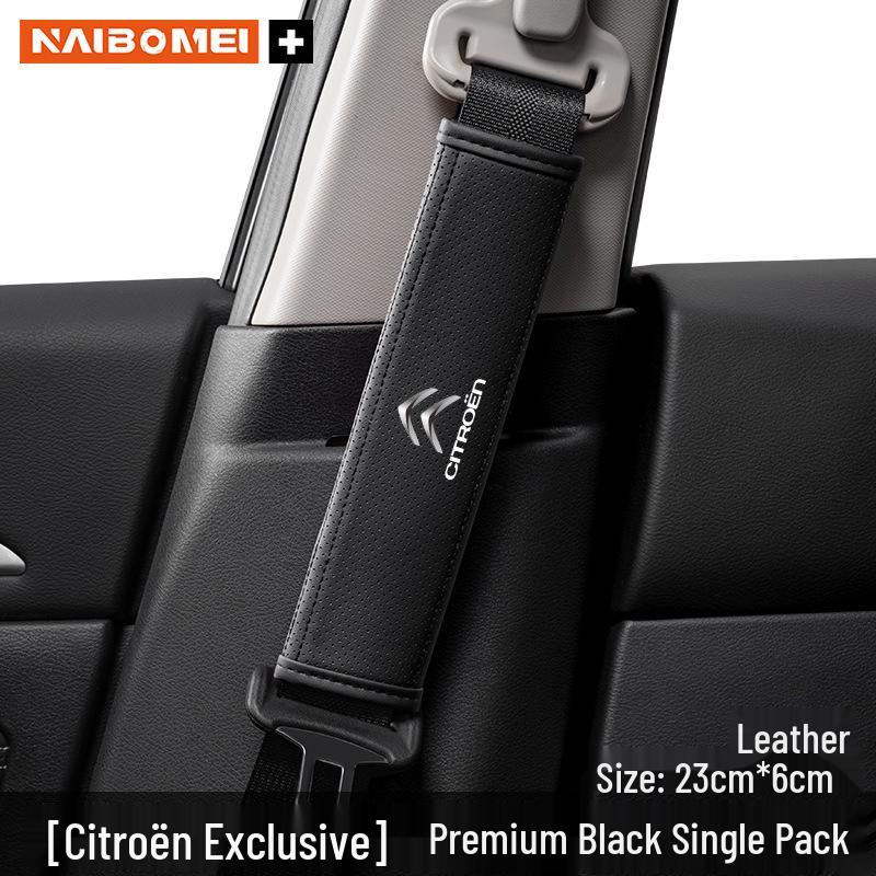 Seat Belt Shoulder Protector for Citroen C3, C4, Elysee, C5, C5 Aircross, and C6