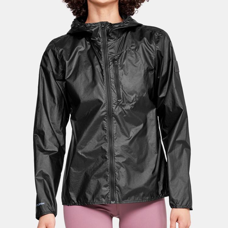 Under Armour Od Impasse Run Jacket Women Jackets Black 1350955-001
