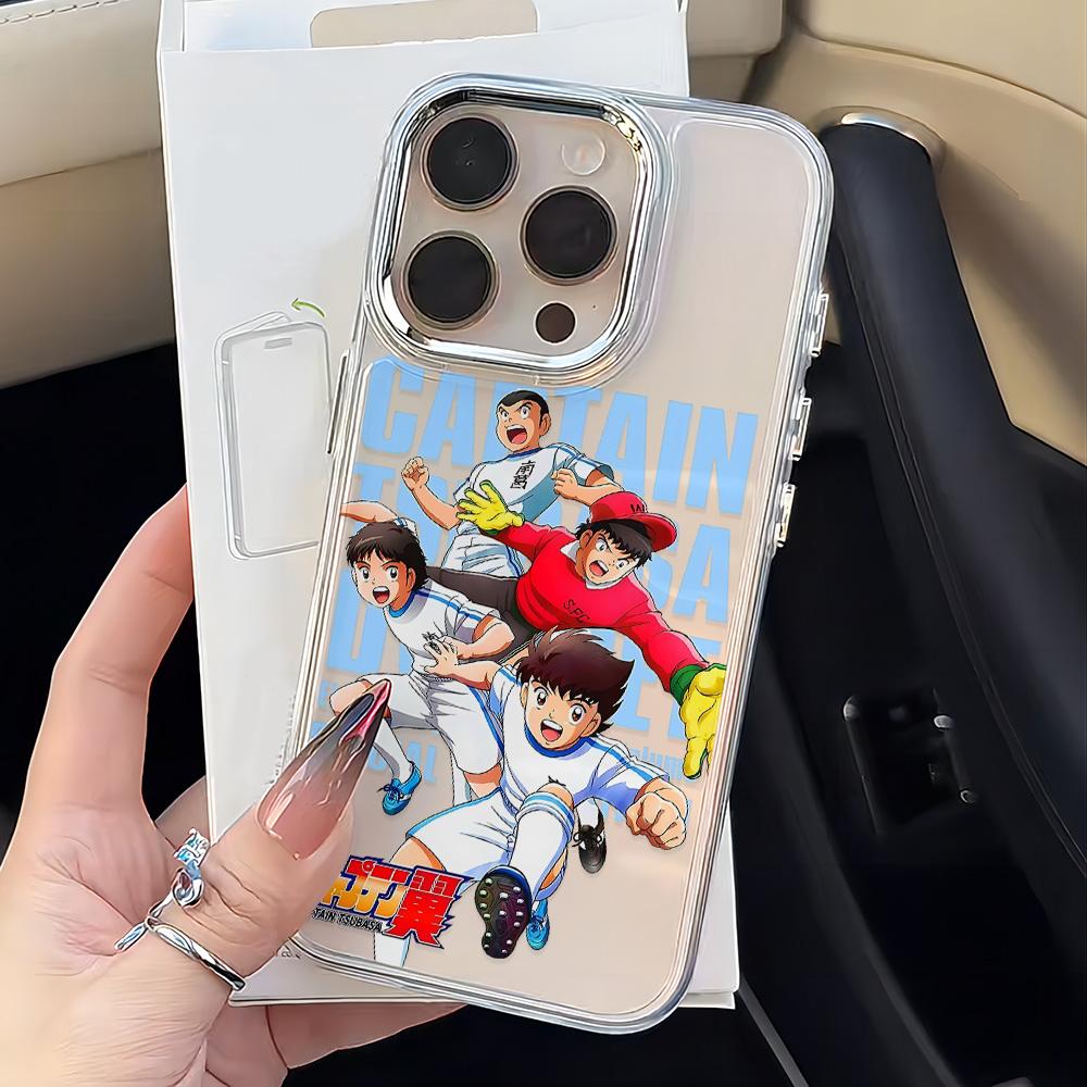 

C-Captain Tsubasas Phone Case For iPhone 17 16e 16 15 14 13 12 11 mini Pro Max X XR XSMAX 8 7 Air Plus Transparent Soft Cover iPhone 13 ProMax