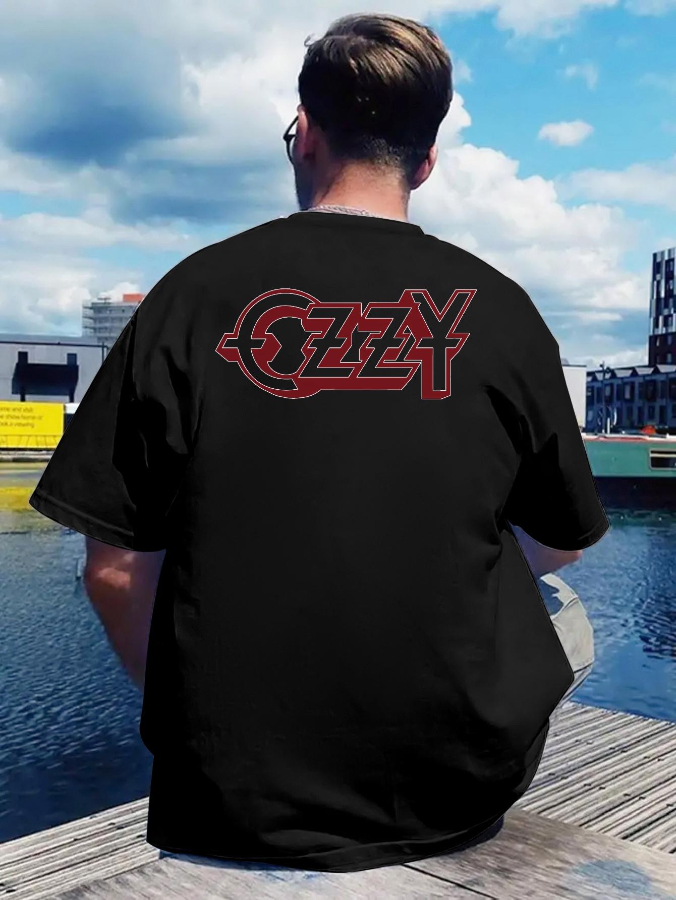 Black Vintage Rock Band Back Print T-shirt - Heavyweight 3770 Graphic Tee S