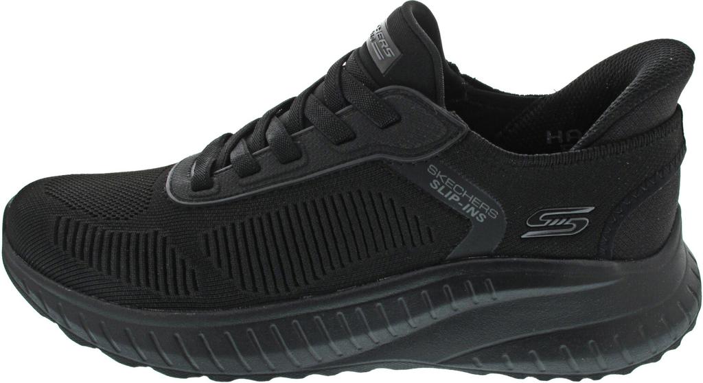 Skechers Slipons: BOBS Sport Squad Chaos - Solid Step All Black