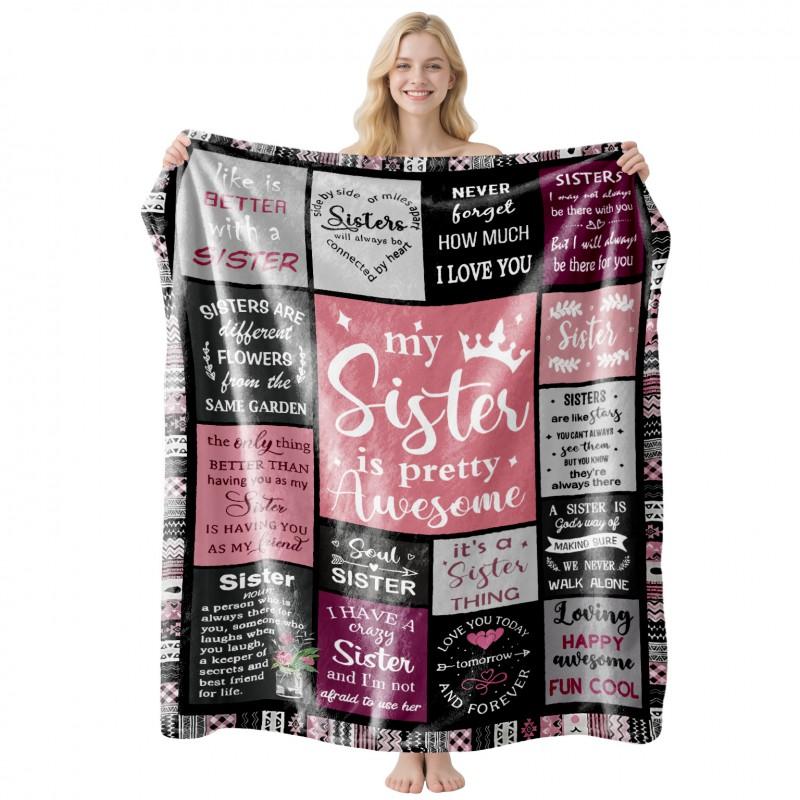 Cool Contrast Tiger Print Flannel Blanket Soft Nap Air Conditioner Throw Home