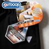 Outdoor Products Men's Warm Fleece-Lined Multi-Stretch Easy Pants, Size L, 65cm Inseam, Black
