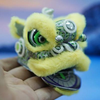 China Lion Lion Car Ornaments Ornaments Desktop Internet Celebrities Safe Journey China Crafts Ornaments Collection