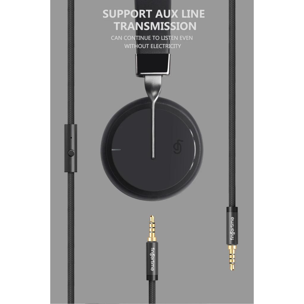 HiFi Stereo Wireless Bluetooth Headphones Music Sport Gamer Headsets for Laptops Noise Reduction Earphones In Mic Support TF/FM