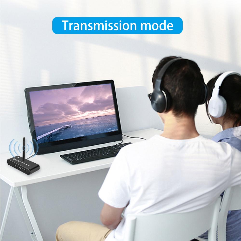 VAORLO HiFi Wireless Bluetooth 5.0 Sender Empfänger Unterstützung Digital zu Analog Stereo Musik Für TV Kopfhörer Konverter