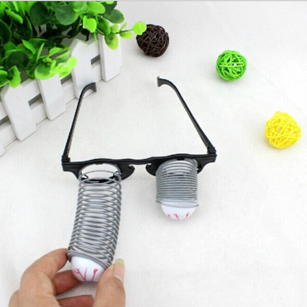 

Смешные Гэги и розыгрыши Игрушки Pop Out Eye Dropping Eyeball Glasses Horror Scary Prank Toy For Adult Children Kids Gift