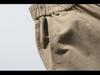 City Fanpin 2024 Spring Men's Loose Wide-Leg Multi-Pocket Work Pants - Solid Color