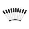 Dry erase markers for boards, 10 pcs, black