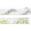 10pcs 3D Acrylic Self Adhesive Wall  Decor Sticker Mirror for Bedroom Edge Strip Corner Line Building Border Home Office Decor