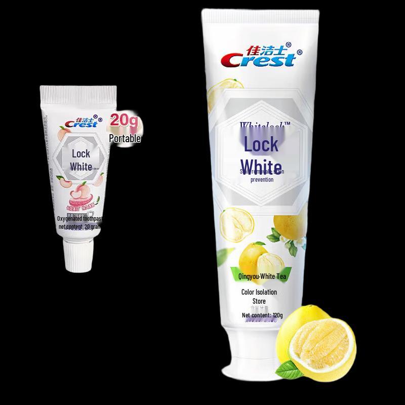 Crest Dual-Color Whitening Toothpaste Combo