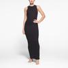 SKIMS Cotton Rib Sleeveless Long Dress Women dress Soot DR-MAX-4855-SOT
