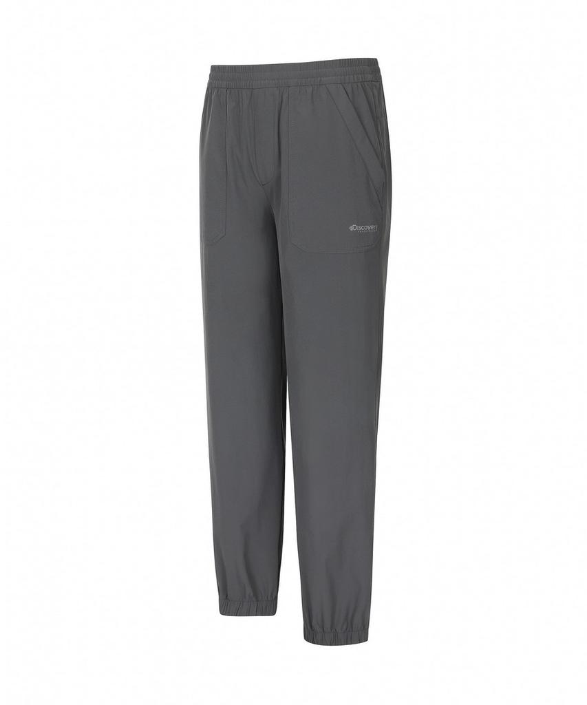 DISCOVERY EXPEDITION Men'S Freshvent Lightweight Woven Training Tapered Jogger Pants (D.Grey)