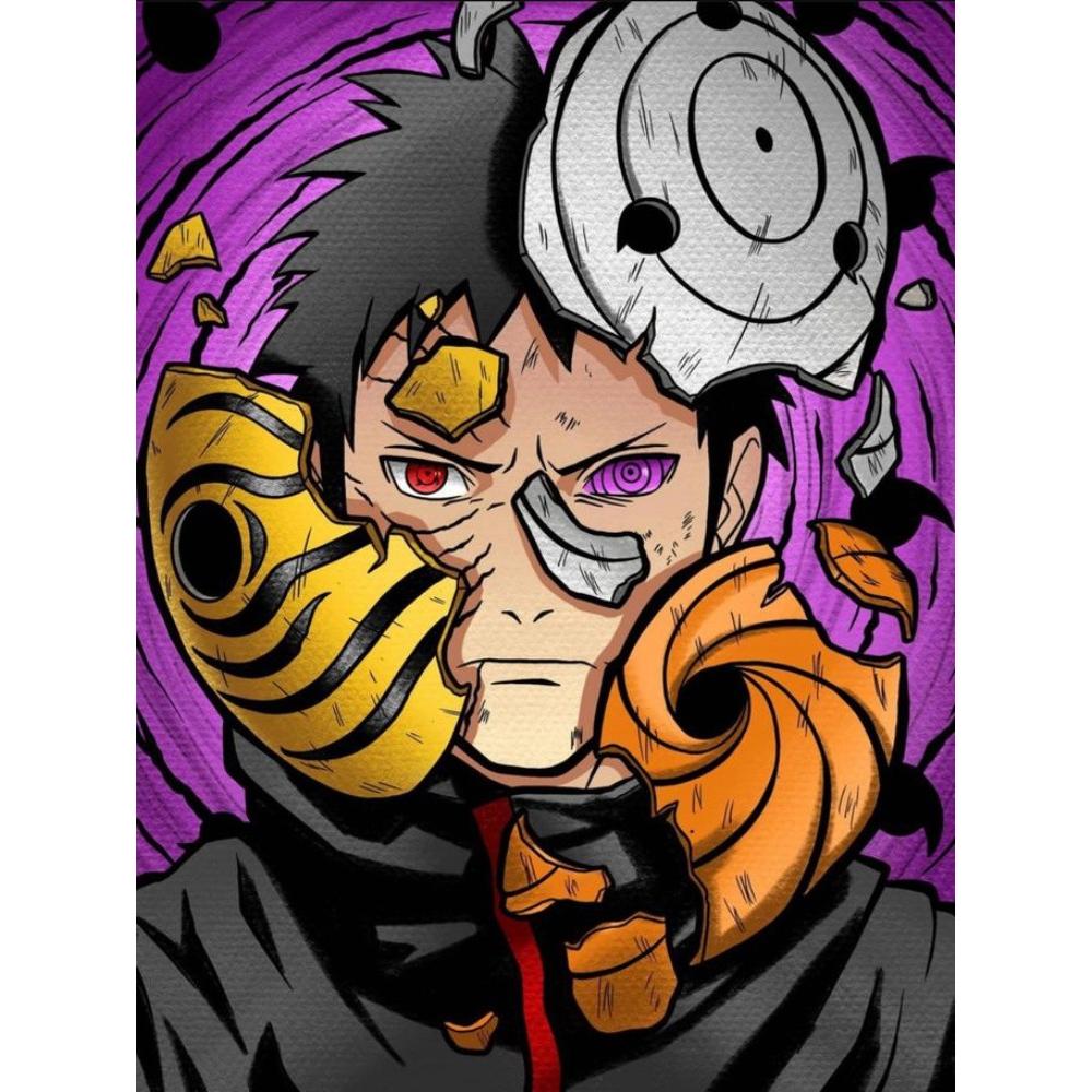 Naruto Akatsuki 2026 Nowe Malowanie Diamentami Haft Sztuka Anime Haft Krzyżykowy Mozaika Dżety Rękodzieło Rzemiosło Prezenty dla Dzieci