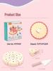 CPCCE Pretend Play Wooden Birthday Cake Toy Set for Kids