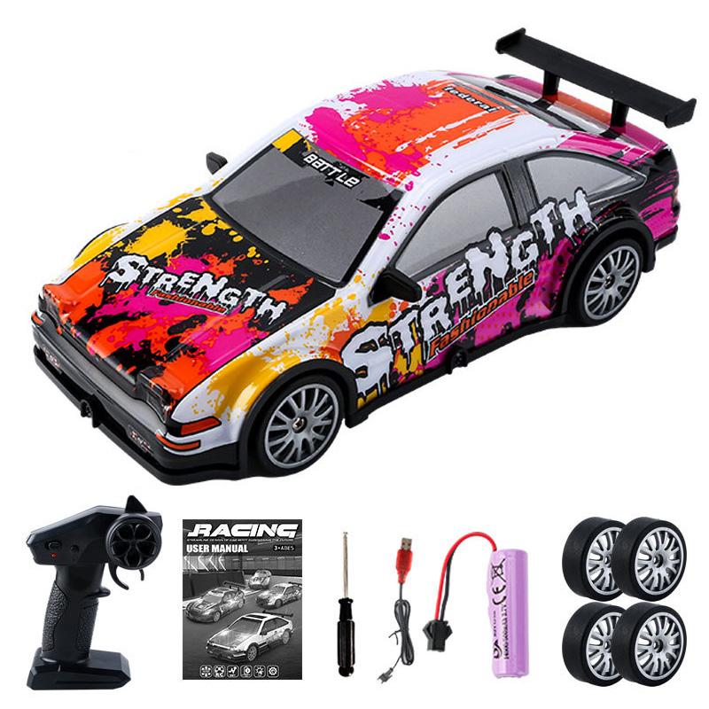 AE86 RC Drift Car 1:20 Remote Control High Speed Race Drifting Car 2.4G 4WD Racing Hobby Toy Car with Headlight for Kid Adult