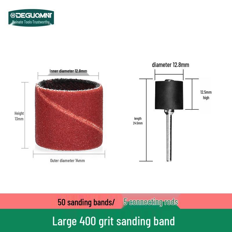 Electric Grinder Sandpaper Ring & Polishing Tool for Wood, Nails, Metal, Rust, Bodhi Peeling