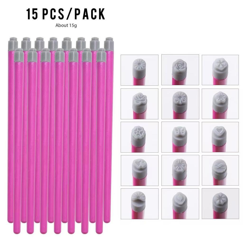 Bestseller DIY Schmetterling & Blume Nagelkunst Stempelstift Set