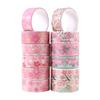 12Pcs Sakura Washi Tape Scrapbooking Supplies Masking Tape Decorativa School Supplies Diary Decoration Washitape