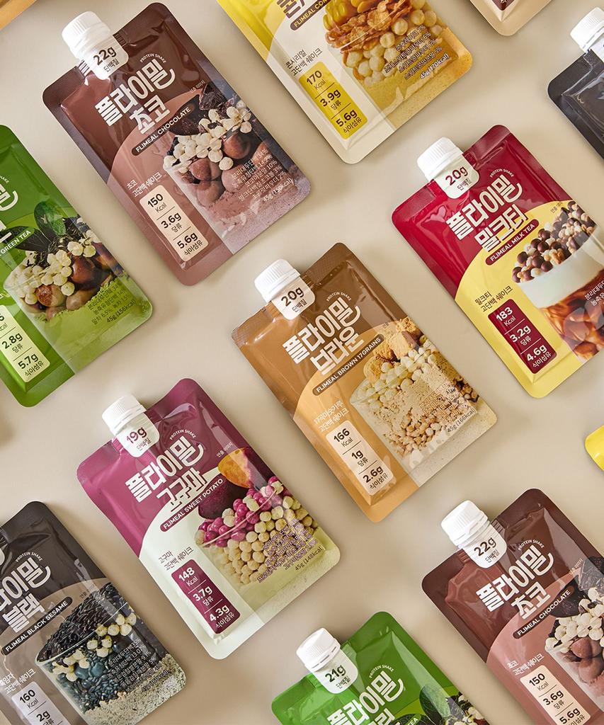 Protein Shake Pouches, 13 Flavors, 7 Packets (45g, 7-day supply)