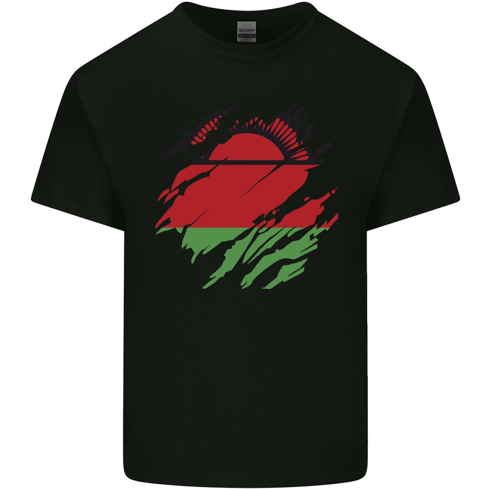 Torn Malawi Flag Malawian Day Football Mens Light Cotton T-Shirt Unisex T-Shirt S