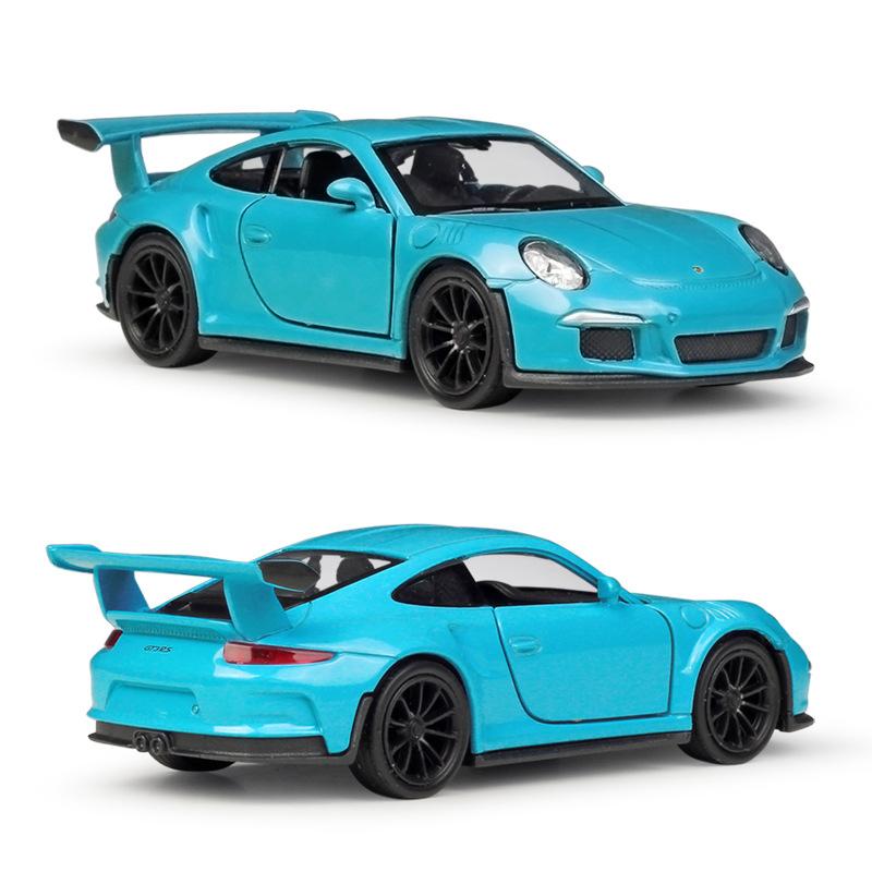 Welly Porsche 911 GT3 RS im Maßstab 1:36, Legierungsautomodell, Druckguss, Metallspielzeugfahrzeuge, Automodell, hohe Simulationssammlung, Geschenke für Kinder