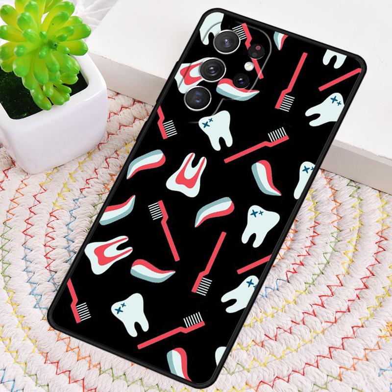 Cute Cartoon Medicine Nurse Doctor Soft Phone Case for Samsung Galaxy Note 10 Pro S26 Ultra S23 S24 FE S25 S21 S22 PLUS Cove