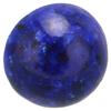 20Pcs Lapis Lazuli Cabochon Stone Half Round Beads 8mm Flat Back Dome Cover for DIY