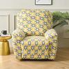 Elastic All-inclusive Sofa Recliner Cover, Printed Four-season Universal Function Single Sofa Cover
