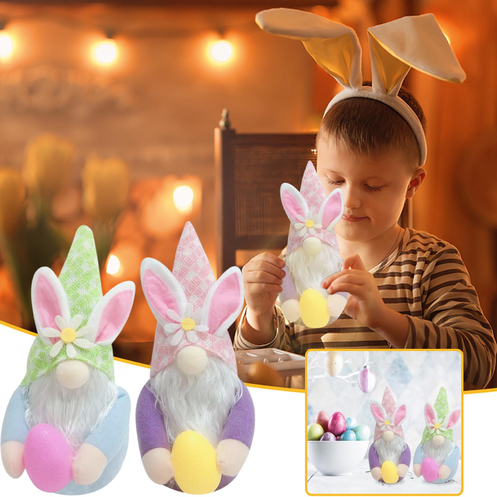 

Пасха безликая кукла Украшения номер настольного украшения Постоянный пост