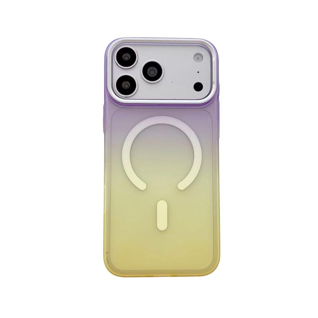 17 Applicable iPhone16promax Gradual Change Magnetic Suction Apple 15pro Mobile Phone Case 16 Protective Case 17promax