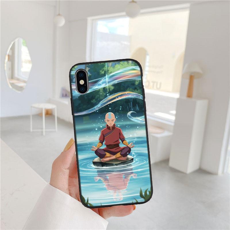 HK8 Avatars The Last Airbender Aang Case for OPPO A40 A60 A80 A15 A16 A16K A12 A17 A17K A54 A54S A53 A53S A55 A56 A57 A98 F23