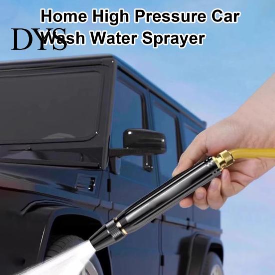 Easy Operation Water Nozzle High Pressure Hose Car Wash Booster with Adjustable Spray Modes Outdoor Cleaning Garden for Home Washing Watering Patio