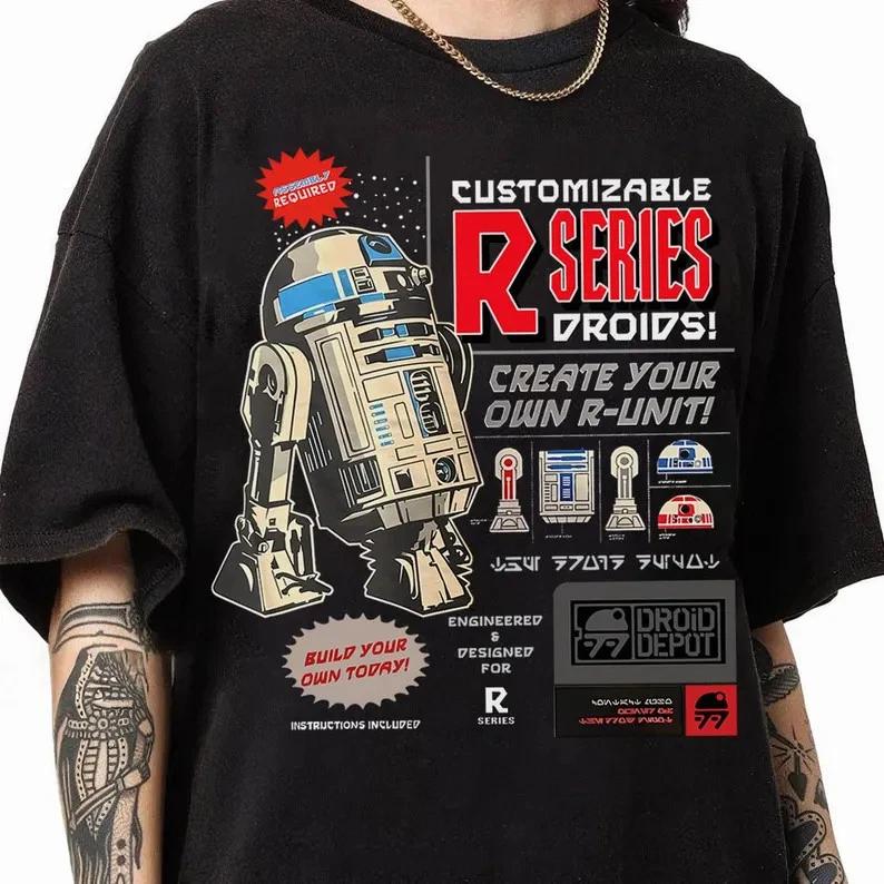 Star Wars Rseries Droid R2d2 Tshirt Hollywood Studios Trip Shirt S