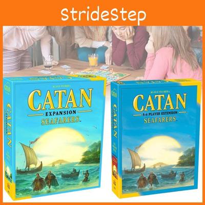 Engaging English Edition Catan Island Board Game 5th Edition 5-6 Player Expansion Party Cards