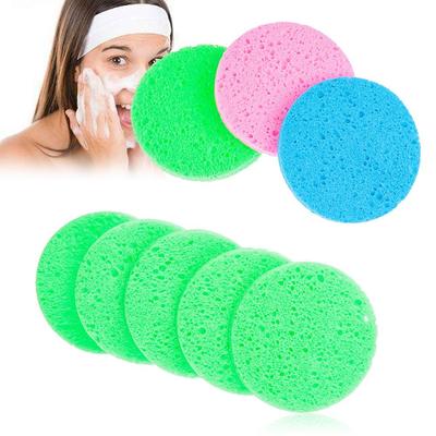 5 Stück Weicher Exfoliator Hautpflege Gesichtswaschpad Kompresse Puff Reinigungsschwamm Körper Gesichtsreiniger