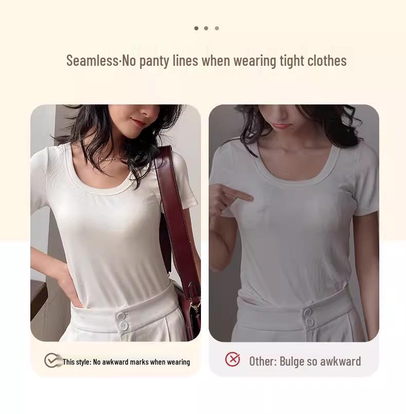 Seamless Lift-Up Bra for Small Busts with Thin Straps - Anti-Sagging & Perfect for Summer