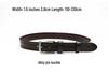 Men's Retro Business Belt - Genuine Cowhide Leather with Alloy Pin Buckle and Embossed Design