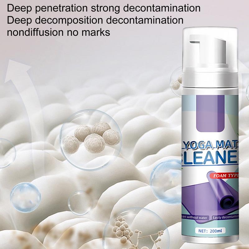 Yoga Mat Cleaner Spray 200ml Yoga Mat Cleaning Spray All Purpose Mat Spray Fitness Equipment And Gym Accessories Cleaner For All