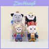 Adorable Cartoon Plush Toy Keychain Featuring Sun Wukong Tang Seng And Pigsy For Kids